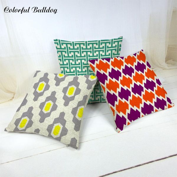 cushion/decorative pillow colorful geometric cushion cover striped corrugated pentagon arrow image decor home sofa car seat 17*17 square thr
cushion/decorative pillow colorful geometric cushion cover striped corrugated pentagon arrow image decor home sofa car seat 17*17 square thr