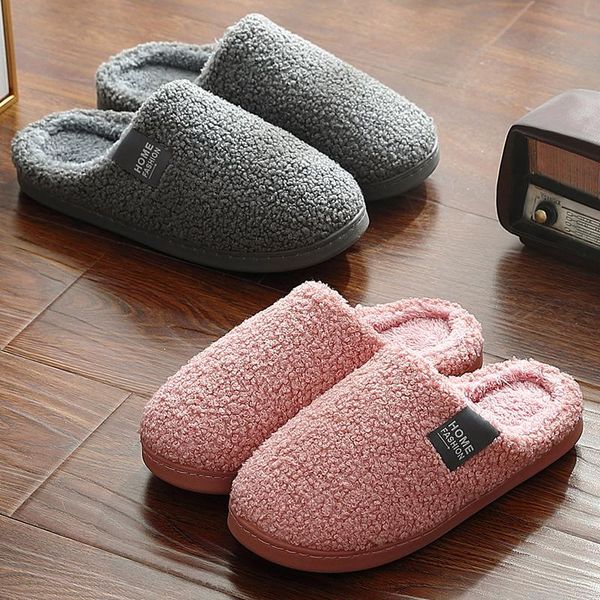 slippers plush winter warm flock women house simplicity non-slip soft sole lovers bedroom fur shoes slides, Black
slippers plush winter warm flock women house simplicity non-slip soft sole lovers bedroom fur shoes slides, Black