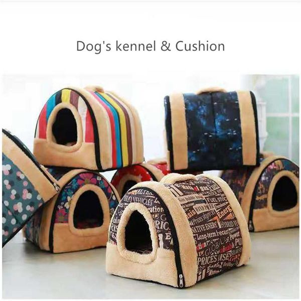 pet dog cat house nest with mat foldable bed for small medium dogs travel kennels cats products & pens
pet dog cat house nest with mat foldable bed for small medium dogs travel kennels cats products & pens