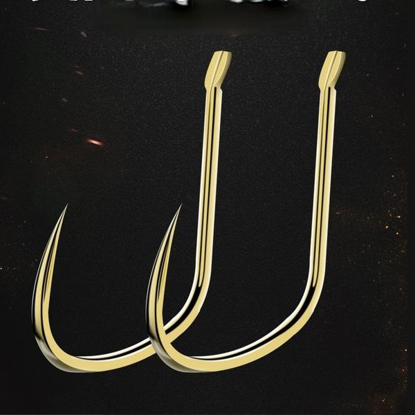 fishing hooks gold high carbon steel size 4 no barb saltwater equipment angeln zubehor accessories ei50fh
fishing hooks gold high carbon steel size 4 no barb saltwater equipment angeln zubehor accessories ei50fh