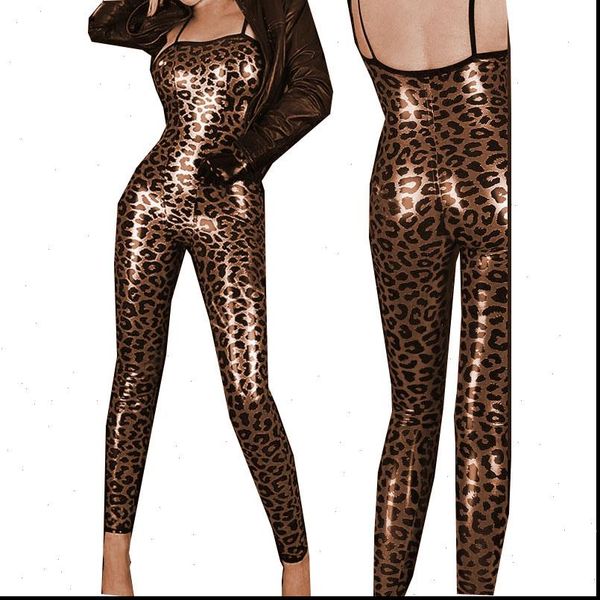 4 colors women romper skinny strapless leopard print jumpsuit spaghetti strap catsuit backless night party cosplay clubwear, Black;white
4 colors women romper skinny strapless leopard print jumpsuit spaghetti strap catsuit backless night party cosplay clubwear, Black;white