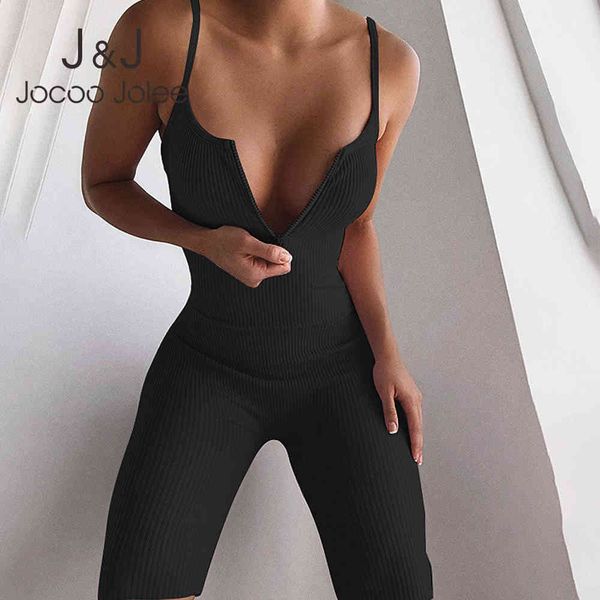 jocoo jolee summer strap tight jumpsuits women black bodycon playsuit zip up party club romper jumpsuits shorts 210518, Black;white
jocoo jolee summer strap tight jumpsuits women black bodycon playsuit zip up party club romper jumpsuits shorts 210518, Black;white