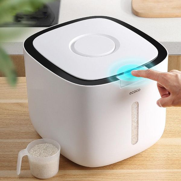 10kg kitchen collection nano bucket insect-proof moisture-proof sealed rice cylinder grain dog household storage rice box
10kg kitchen collection nano bucket insect-proof moisture-proof sealed rice cylinder grain dog household storage rice box