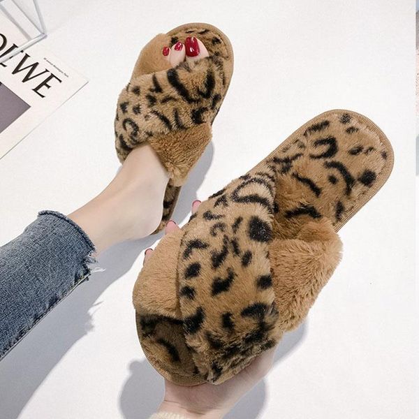 slippers winter fur slides women shoes woman warm flip flops leopard fluffy soft flat ladies home indoor 2021, Black
slippers winter fur slides women shoes woman warm flip flops leopard fluffy soft flat ladies home indoor 2021, Black