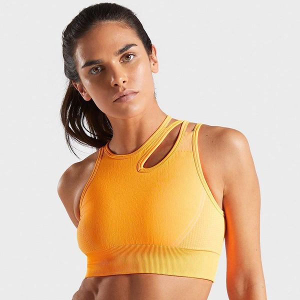 arrival women seamless yoga bra high elastic padded proof solid color sling vest fitness breathable workout sports gym clothing, White;black
arrival women seamless yoga bra high elastic padded proof solid color sling vest fitness breathable workout sports gym clothing, White;black
