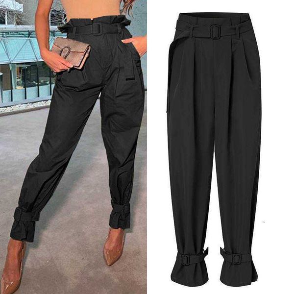 women's pants & capris capris women fashion high waist celmia spring casual solid work cargo trousers office lady streetwear belted lon, Black;white
women's pants & capris capris women fashion high waist celmia spring casual solid work cargo trousers office lady streetwear belted lon, Black;white