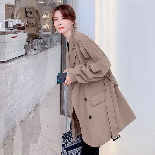 casual sashes slim suit korean style spring 2021 design fashion puff sleeve jacket women double breasted blazer coat y1552 women's suit, White;black
casual sashes slim suit korean style spring 2021 design fashion puff sleeve jacket women double breasted blazer coat y1552 women's suit, White;black