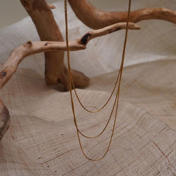 high fashion jewelry for female multi layers 14k gold plated chains chocker necklaces women decoration on neck 2021 trend, Silver
high fashion jewelry for female multi layers 14k gold plated chains chocker necklaces women decoration on neck 2021 trend, Silver