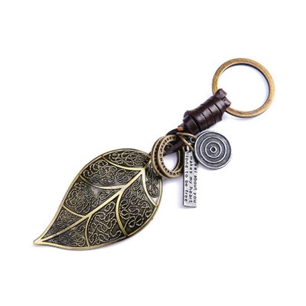 keychains car fashionable retro leaves key holder charm hanging pendant ring chain women men accessories christmas gift, Silver
keychains car fashionable retro leaves key holder charm hanging pendant ring chain women men accessories christmas gift, Silver