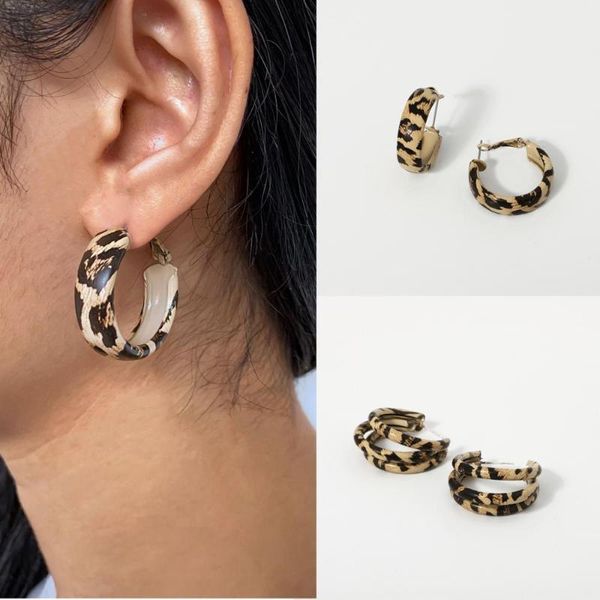 creative leopard pattern hoop earrings for women bohomian style multi-layer circle accessories party jewelry gifts & huggie, Golden;silver
creative leopard pattern hoop earrings for women bohomian style multi-layer circle accessories party jewelry gifts & huggie, Golden;silver
