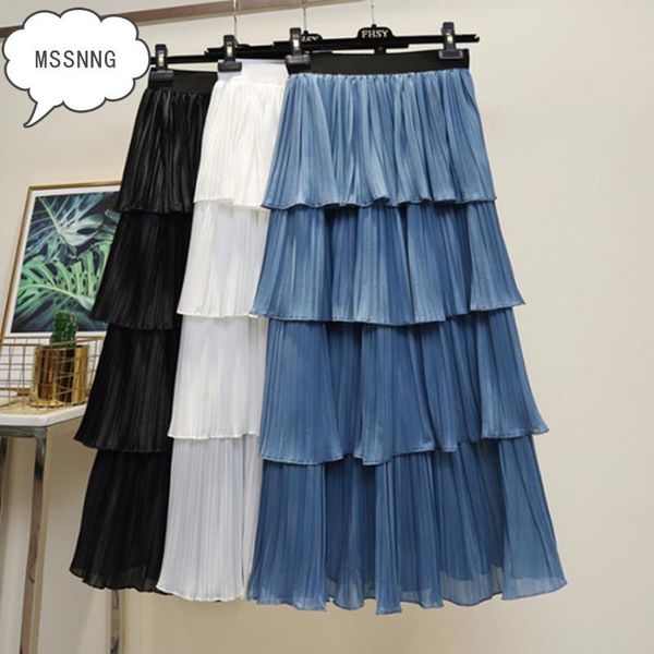 skirts mssnng real s 2021 summer long chiffon skirt female high waist fashion wild four-layer cake multiple colour, Black
skirts mssnng real s 2021 summer long chiffon skirt female high waist fashion wild four-layer cake multiple colour, Black