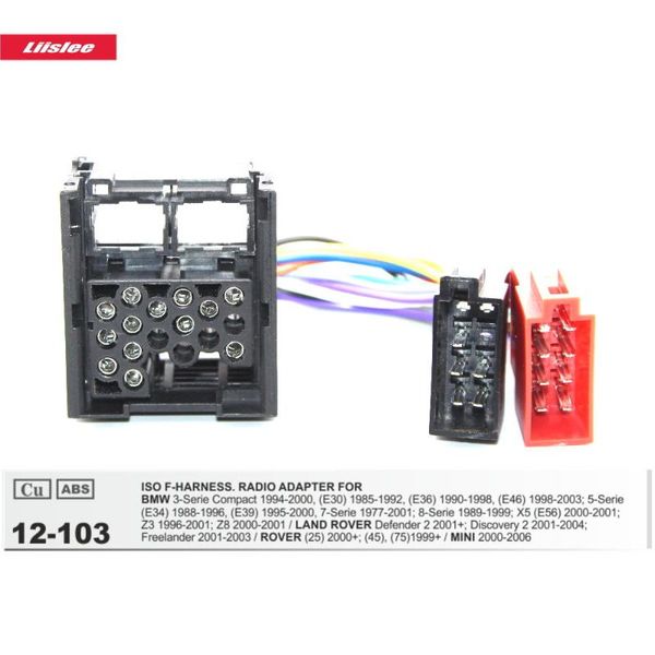 other auto electronics din iso harness adapter for rover 25/45/75 car factory radio 17 pins female cable plugs wire
other auto electronics din iso harness adapter for rover 25/45/75 car factory radio 17 pins female cable plugs wire