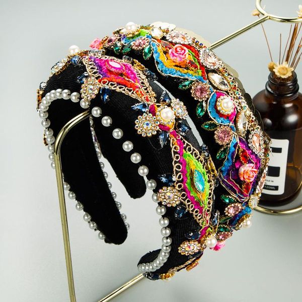 hair clips & barrettes baroque band for women ethnic style colorful cloth pearl rhinestones head bands women's hairbands headwear acces, Golden;silver
hair clips & barrettes baroque band for women ethnic style colorful cloth pearl rhinestones head bands women's hairbands headwear acces, Golden;silver