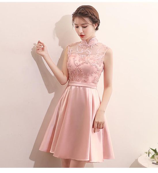 summer mini dress lace slim evening dresses bridesmaid pink wedding cheongsam sweet toast clothing celebrity bodycon gowns ethnic, Red
summer mini dress lace slim evening dresses bridesmaid pink wedding cheongsam sweet toast clothing celebrity bodycon gowns ethnic, Red