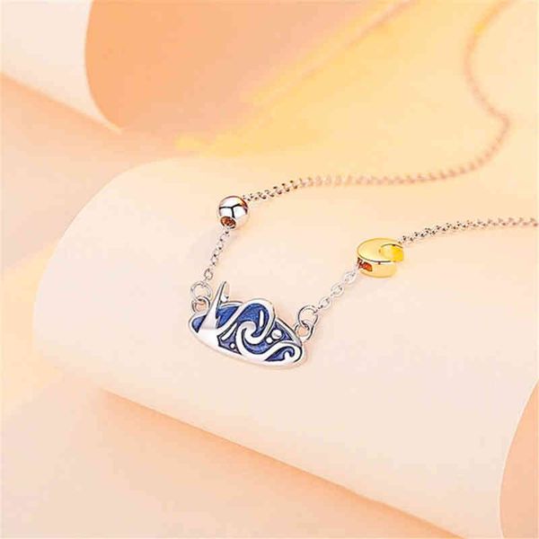 2020 new style van gogh drop shipping fashion nice women necklaces link chain golden starry night girls, Silver
2020 new style van gogh drop shipping fashion nice women necklaces link chain golden starry night girls, Silver