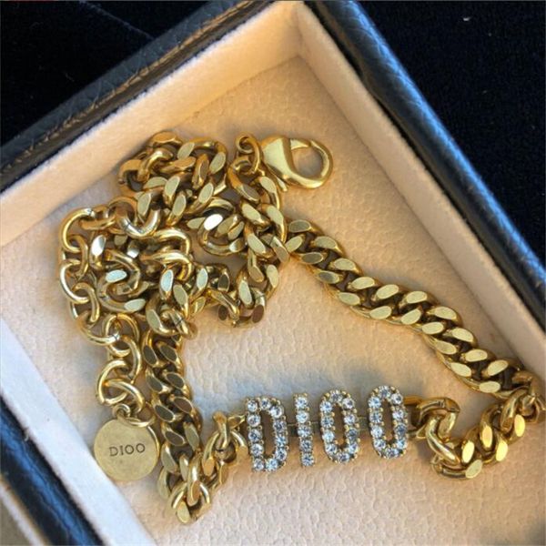 luxury designer jewelry 2022 new diamond letter necklace female internet celebrity classic bracelet, Black
luxury designer jewelry 2022 new diamond letter necklace female internet celebrity classic bracelet, Black