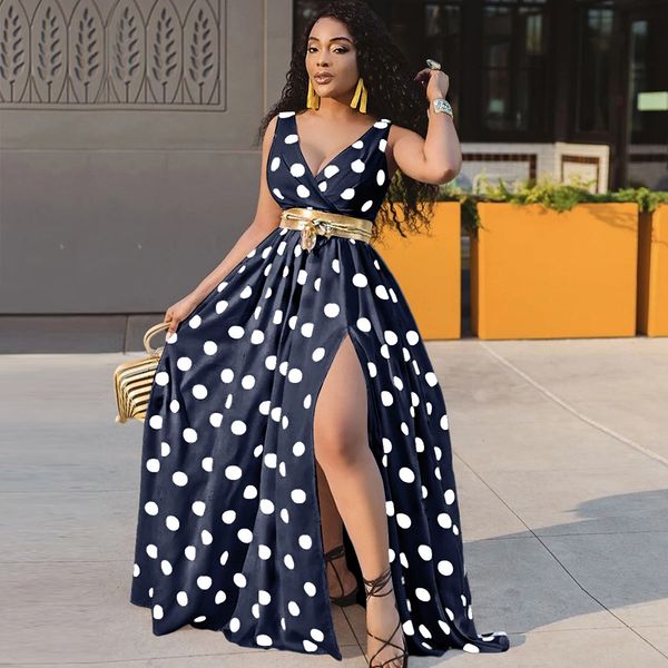 2021evening dresses 2021 new african dress for women deep v neck polk dot long dress plus size elegant split gown party robe, Red
2021evening dresses 2021 new african dress for women deep v neck polk dot long dress plus size elegant split gown party robe, Red