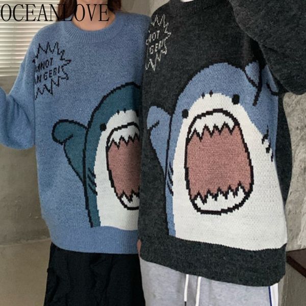 oceanlove men women pullovers thick warm harajuku cartooon cute kawaii pull femme japan style loose retro sweaters woman 19029, Black
oceanlove men women pullovers thick warm harajuku cartooon cute kawaii pull femme japan style loose retro sweaters woman 19029, Black