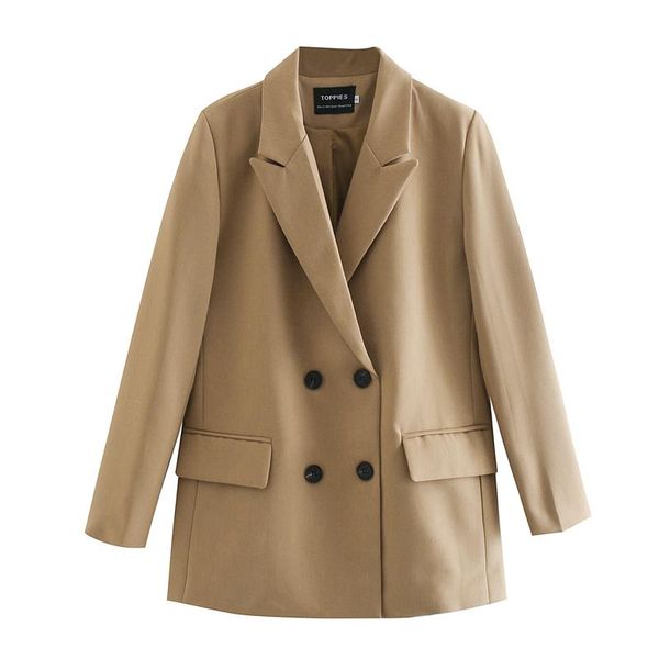 women's suits & blazers ies 2021 womens long blazer double breasted suit jacket loose oversize coat solid color formal, White;black
women's suits & blazers ies 2021 womens long blazer double breasted suit jacket loose oversize coat solid color formal, White;black