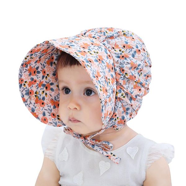 caps & hats born baby sunhat flower print wide-brim sun-proof hood bonnet with tied strap for infant girls 3-18 months, Yellow
caps & hats born baby sunhat flower print wide-brim sun-proof hood bonnet with tied strap for infant girls 3-18 months, Yellow