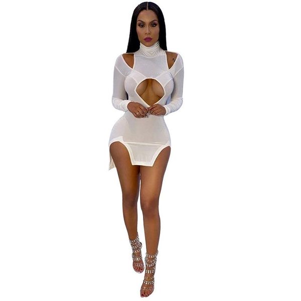 casual dresses bodycon party dress women summer solid color long sleeve hollow out slim sheath black night club short mini, Black;gray
casual dresses bodycon party dress women summer solid color long sleeve hollow out slim sheath black night club short mini, Black;gray