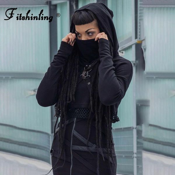 women's hoodies & sweatshirts fitshinling gothic dark women and patchwork mesh belt grunge hoodie crop slim black hooded sweatshirt
women's hoodies & sweatshirts fitshinling gothic dark women and patchwork mesh belt grunge hoodie crop slim black hooded sweatshirt