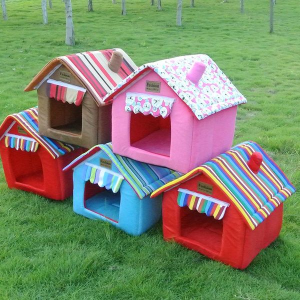fashion striped removable cover mat dog house beds for small medium dogs pet products cat kennels & pens
fashion striped removable cover mat dog house beds for small medium dogs pet products cat kennels & pens