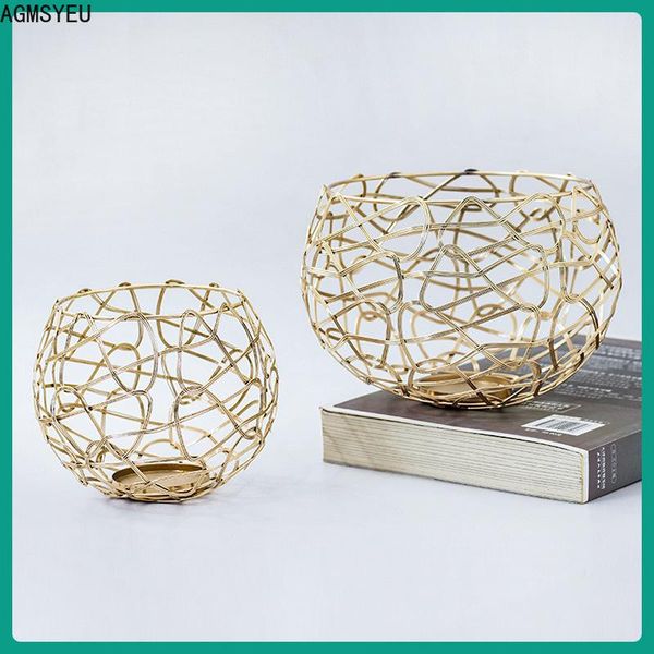 candle holders european retro semicircular metal crafts holder ornaments golden lantern geometric electroplating process
candle holders european retro semicircular metal crafts holder ornaments golden lantern geometric electroplating process
