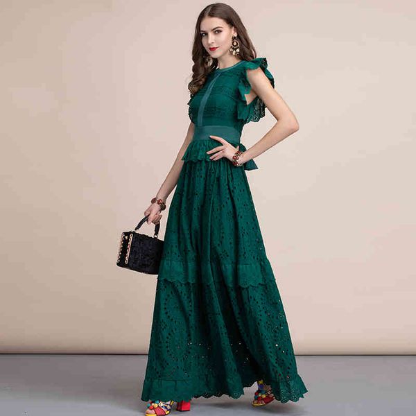 self front with formal cotton belt party elegant autumn maxi women's dress frilly sleeve, Black;gray
self front with formal cotton belt party elegant autumn maxi women's dress frilly sleeve, Black;gray