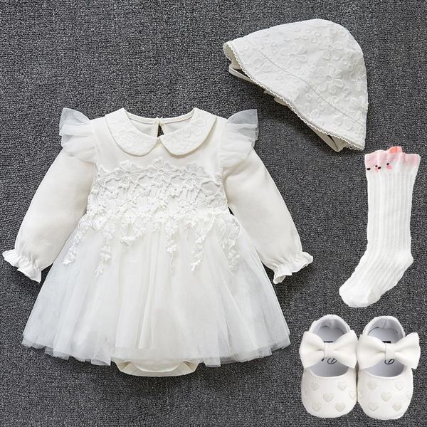 girl's dresses 1 set princess baby girls bodysuits dress+hat+socks +shoes outfits girl birthday baptism church dress, Red;yellow
girl's dresses 1 set princess baby girls bodysuits dress+hat+socks +shoes outfits girl birthday baptism church dress, Red;yellow