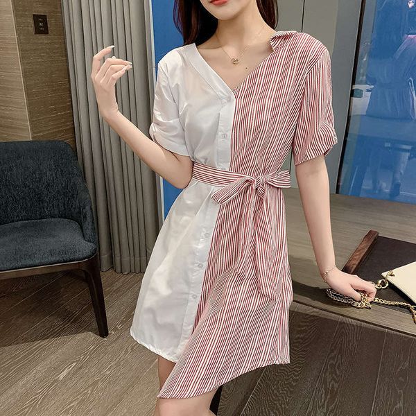 fashionable summer dresses casual irregular stripe boudoir small, fresh and fairy french minority dress, Black;gray
fashionable summer dresses casual irregular stripe boudoir small, fresh and fairy french minority dress, Black;gray