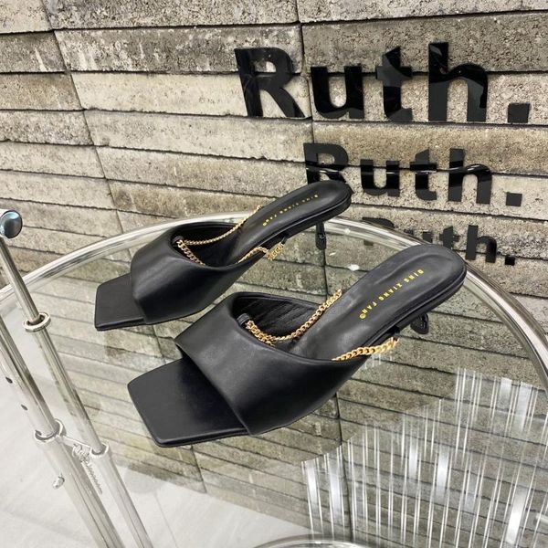 slippers thin high heel outdoor dress pumps shoes slides drop 2021 summer women slipper fashion chain mules sandal, Black
slippers thin high heel outdoor dress pumps shoes slides drop 2021 summer women slipper fashion chain mules sandal, Black