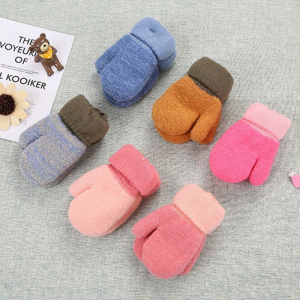 children's mittens 1-3 years old baby cute face gloves winter knit wool born velvet thick children kids keep finger warm toddler, White
children's mittens 1-3 years old baby cute face gloves winter knit wool born velvet thick children kids keep finger warm toddler, White