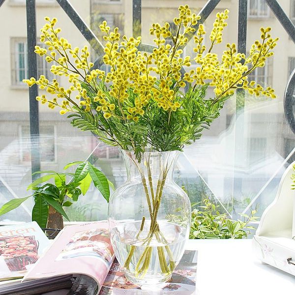 decorative flowers & wreaths 3 forks acacia beans artificial single branch fake plants diy home flower arrangement wedding party hall decora
decorative flowers & wreaths 3 forks acacia beans artificial single branch fake plants diy home flower arrangement wedding party hall decora