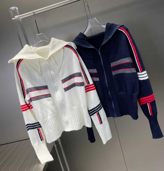 women's knits sweater designer hoodie fashion zipper cardigan lady sweater with pentagonal classic style size s-l, White
women's knits sweater designer hoodie fashion zipper cardigan lady sweater with pentagonal classic style size s-l, White
