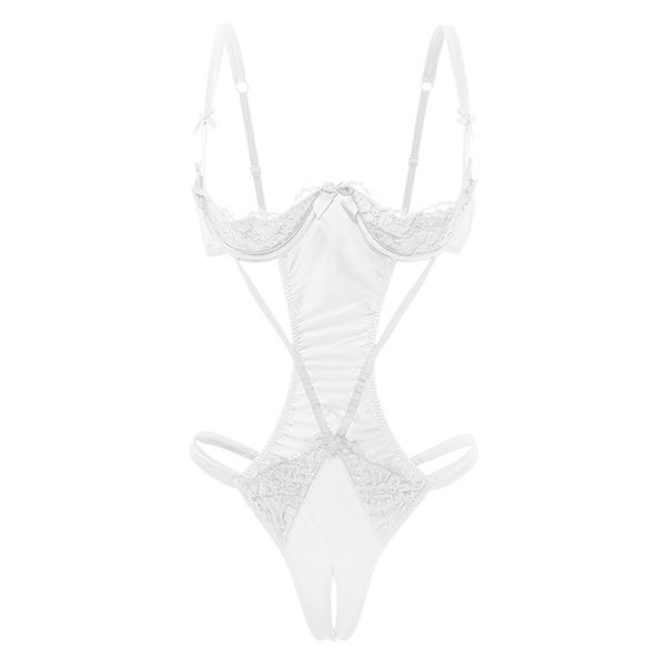 cupless erotic lingerie open crotch teddies bodysuit exotic jumpsuit strap pajamas sponge-ultra-thin cup bra catsuit, Black;white
cupless erotic lingerie open crotch teddies bodysuit exotic jumpsuit strap pajamas sponge-ultra-thin cup bra catsuit, Black;white
