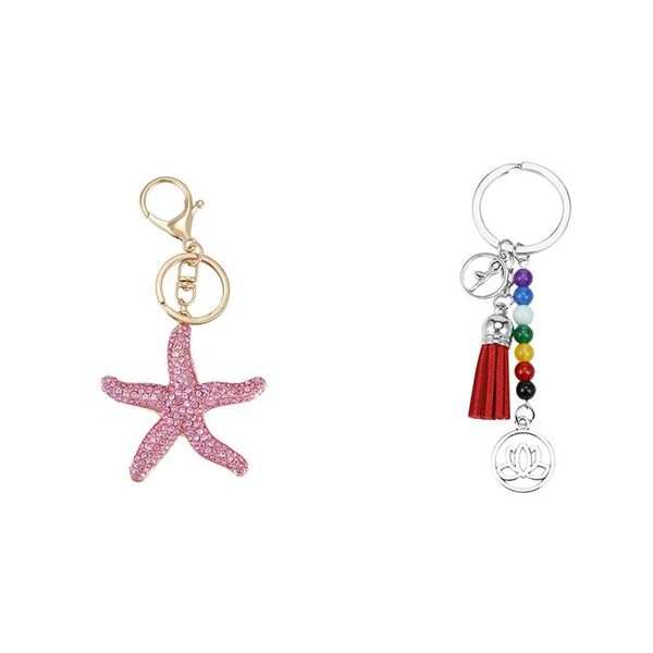 hooks & rails 2 pcs pretty keychain crystal rhinestones purse pendant handbag charm sparkling starfish lotus flower tassels
hooks & rails 2 pcs pretty keychain crystal rhinestones purse pendant handbag charm sparkling starfish lotus flower tassels