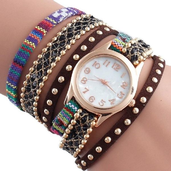 wristwatches gnova platinum women watch ethnic peruvian golden bracelet wristwatch pu large fashion reloj quartz clock, Slivery;brown
wristwatches gnova platinum women watch ethnic peruvian golden bracelet wristwatch pu large fashion reloj quartz clock, Slivery;brown