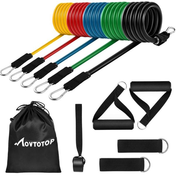 resistance bands set muscles training kit workout fitness with door anchor ankle straps handles storage bag
resistance bands set muscles training kit workout fitness with door anchor ankle straps handles storage bag