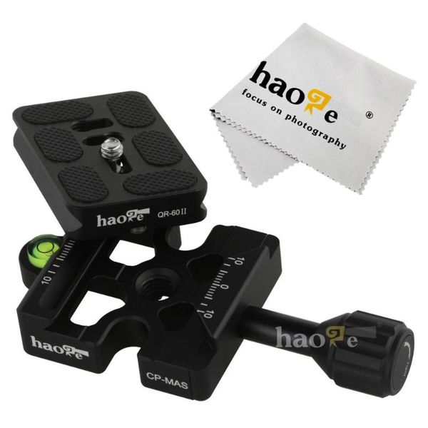haoge quick release clamp +60mm plate for manfrotto arca-swiss rrs sunwayfoto ball head tripod heads
haoge quick release clamp +60mm plate for manfrotto arca-swiss rrs sunwayfoto ball head tripod heads