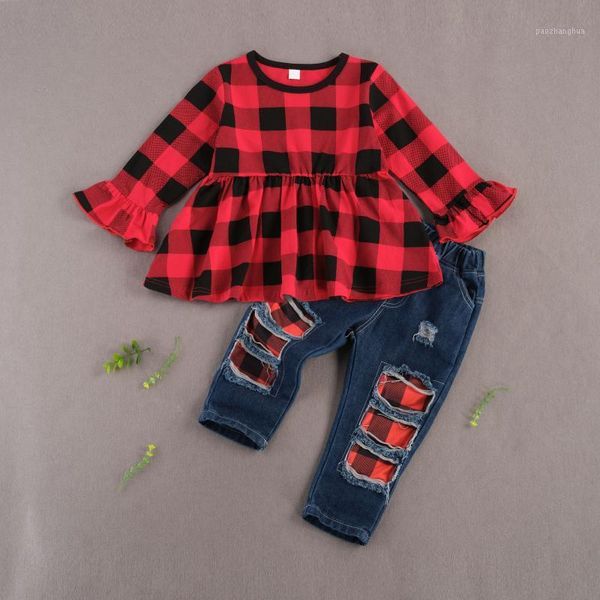 clothing sets children girls fashion a-line and denim pant baby clothes long sleeve o-neck t-shirts kids jeans1, White
clothing sets children girls fashion a-line and denim pant baby clothes long sleeve o-neck t-shirts kids jeans1, White
