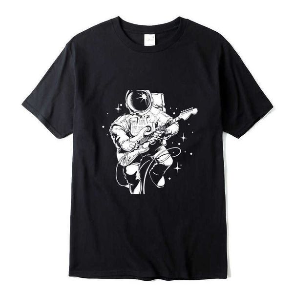 xin yi men's casual 100%cotton short sleeve t-shirt funny astronaut plays guitar print mentshirt o-neck t-shirt men x0621, White;black
xin yi men's casual 100%cotton short sleeve t-shirt funny astronaut plays guitar print mentshirt o-neck t-shirt men x0621, White;black