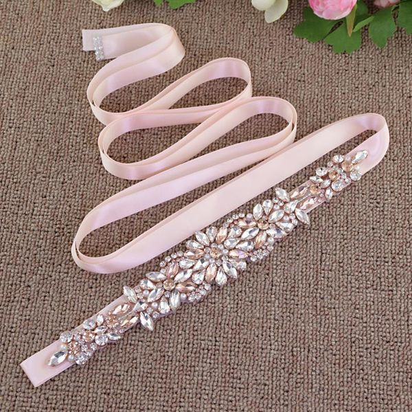 wedding sashes trixy s423 luxury rose gold belts for women diamonds belt rhinestones bridal sash evening dress, White
wedding sashes trixy s423 luxury rose gold belts for women diamonds belt rhinestones bridal sash evening dress, White