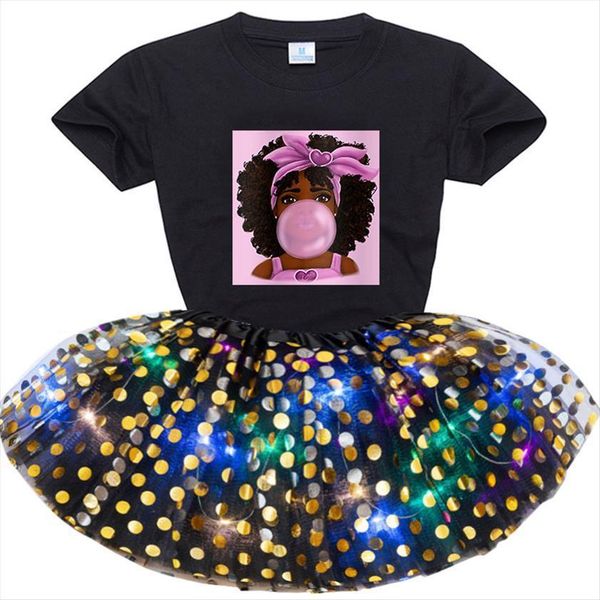 toddler baby girls dress sets cotton party casual clothes black african curly hair girl short sleeve t shirt sequin skirt, White
toddler baby girls dress sets cotton party casual clothes black african curly hair girl short sleeve t shirt sequin skirt, White