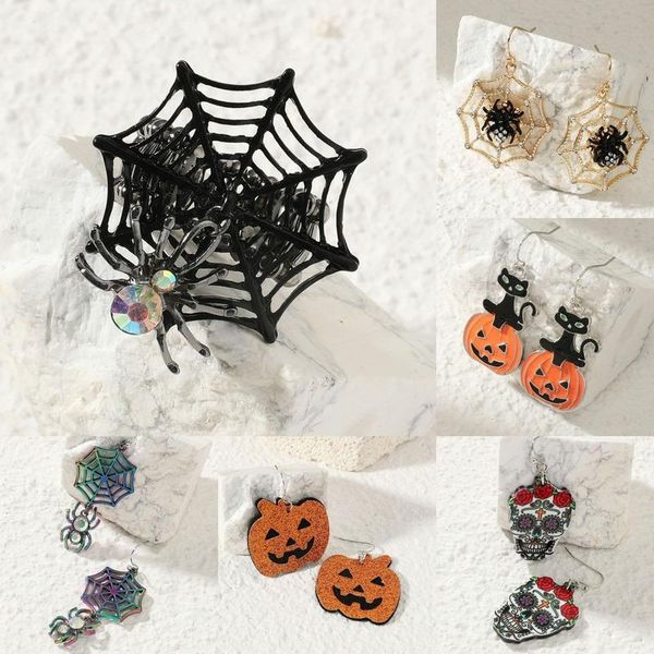 stud halloween eccentric personality fun ghost pumpkin spider earrings rose skull, Golden;silver
stud halloween eccentric personality fun ghost pumpkin spider earrings rose skull, Golden;silver