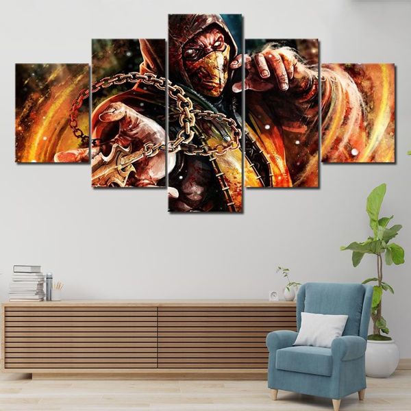 other home decor artwork wall modular hang painting hd picture 5 pieces mortal kombat game printed poster canvas bedside background
other home decor artwork wall modular hang painting hd picture 5 pieces mortal kombat game printed poster canvas bedside background
