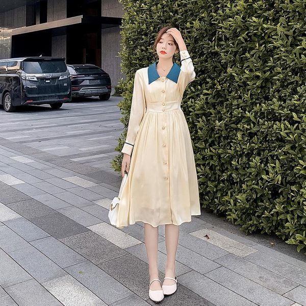 casual dresses real s 2021 french style retro long sleeve dress, super fairy forest, waist closing, thin temperament, goddess clothes, Black;gray
casual dresses real s 2021 french style retro long sleeve dress, super fairy forest, waist closing, thin temperament, goddess clothes, Black;gray