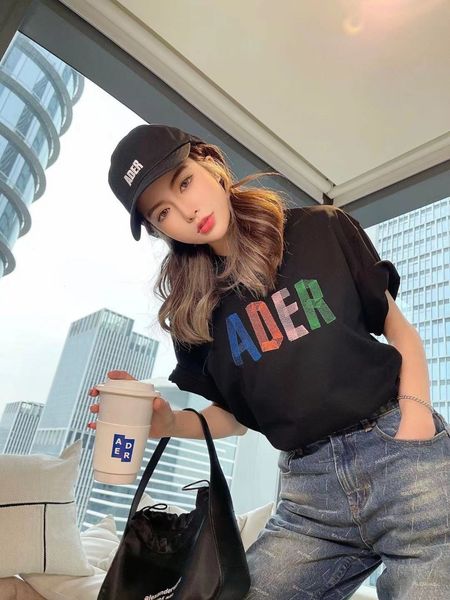 women's t-shirt 2021 will see pure cotton printing european and american fashion trend street casual letter top, White
women's t-shirt 2021 will see pure cotton printing european and american fashion trend street casual letter top, White