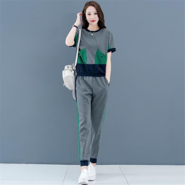 women's tracksuits tracksuit two piece set summer 2021 sports suit 2 sets womens outfits pants fashion casual short sleeve, Gray
women's tracksuits tracksuit two piece set summer 2021 sports suit 2 sets womens outfits pants fashion casual short sleeve, Gray