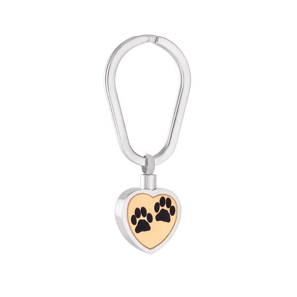 keychains heart shape print cremation jewelry for pet animal ashes stainless steel key chain urn memorial ring, Silver
keychains heart shape print cremation jewelry for pet animal ashes stainless steel key chain urn memorial ring, Silver